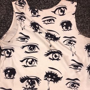 Manga/Anime eyes crop